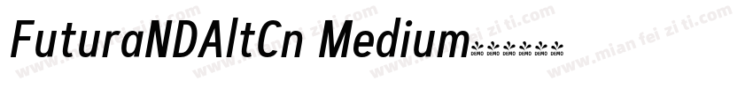 FuturaNDAltCn Medium字体转换